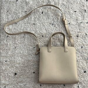 Elegant Beige Crossbody Bag